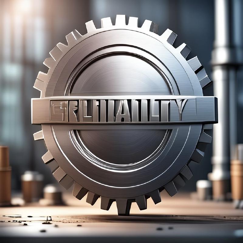 SRE logo generated by Image Playground, consisting of a brushed steel cog wheel with irregular teeth and some engraved markings which could charitably be said to spell RLIIIlAIILTY